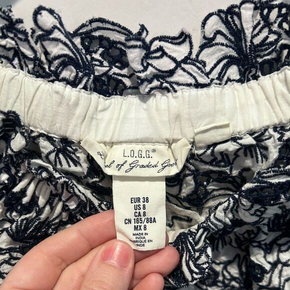 H&M Blue and white striped midi dress Size 8 - Picture 4 of 6